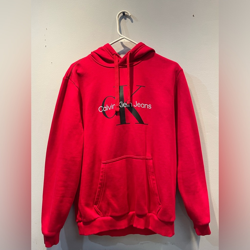 Calvin Klein Red Hoodie